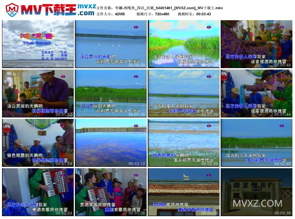 华娜-鸿嘎鲁_国语_民歌_NAI01461